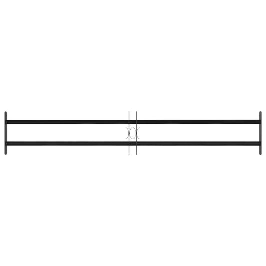 Window Security Grille 176 x 30 cm Galvanized Steel