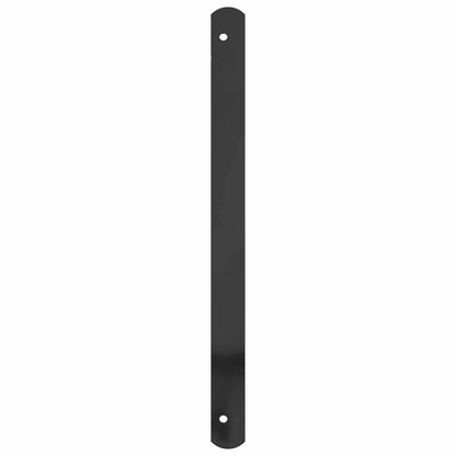Window Grille 75.5 x 45 cm Powder-Coated Steel Black