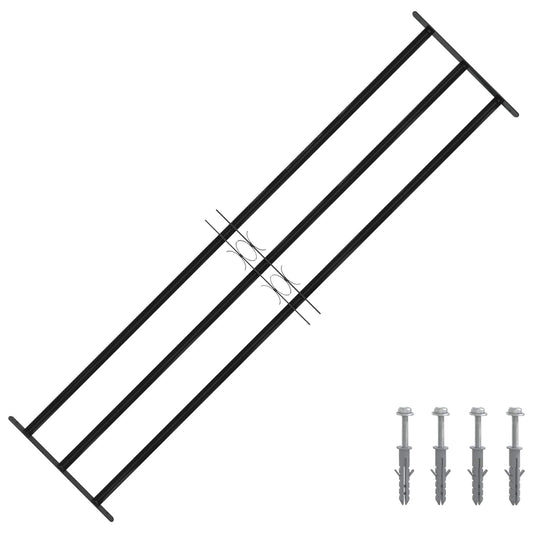 Window Security Grille 174 x 45 cm Galvanized Steel