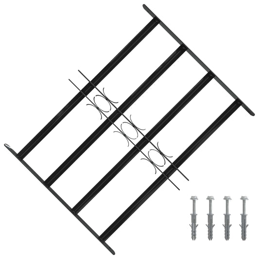 Window Security Grille 75.5 x 60 cm Galvanized Steel
