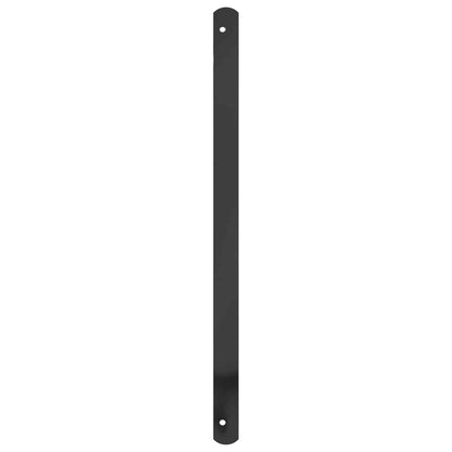 Window Grille 75.5 x 60 cm Powder-Coated Steel Black