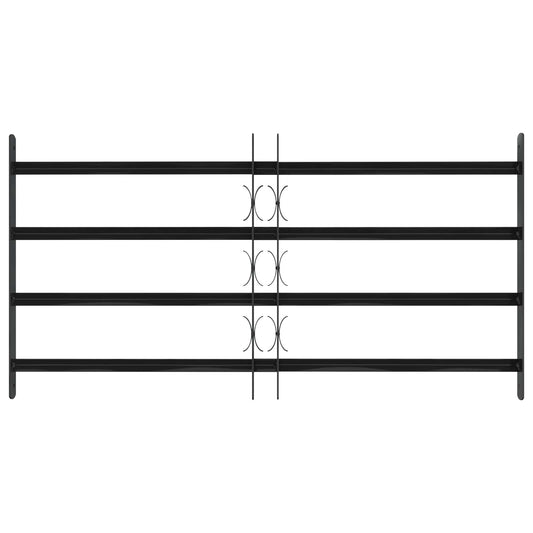 Window Security Grille 115 x 60 cm Galvanized Steel