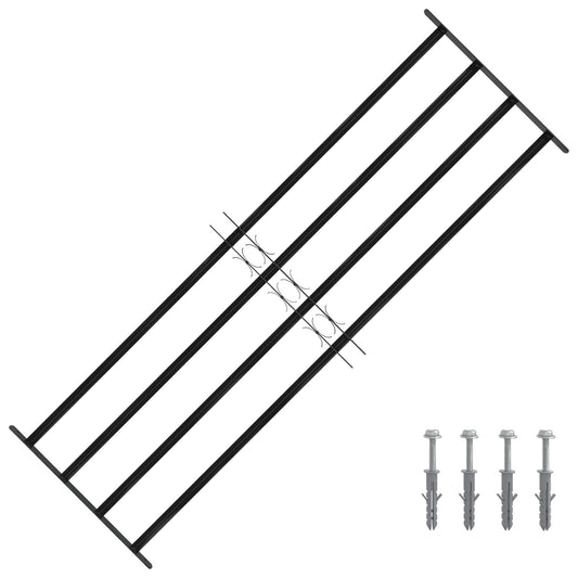 Window Security Grille 175 x 60 cm Galvanized Steel