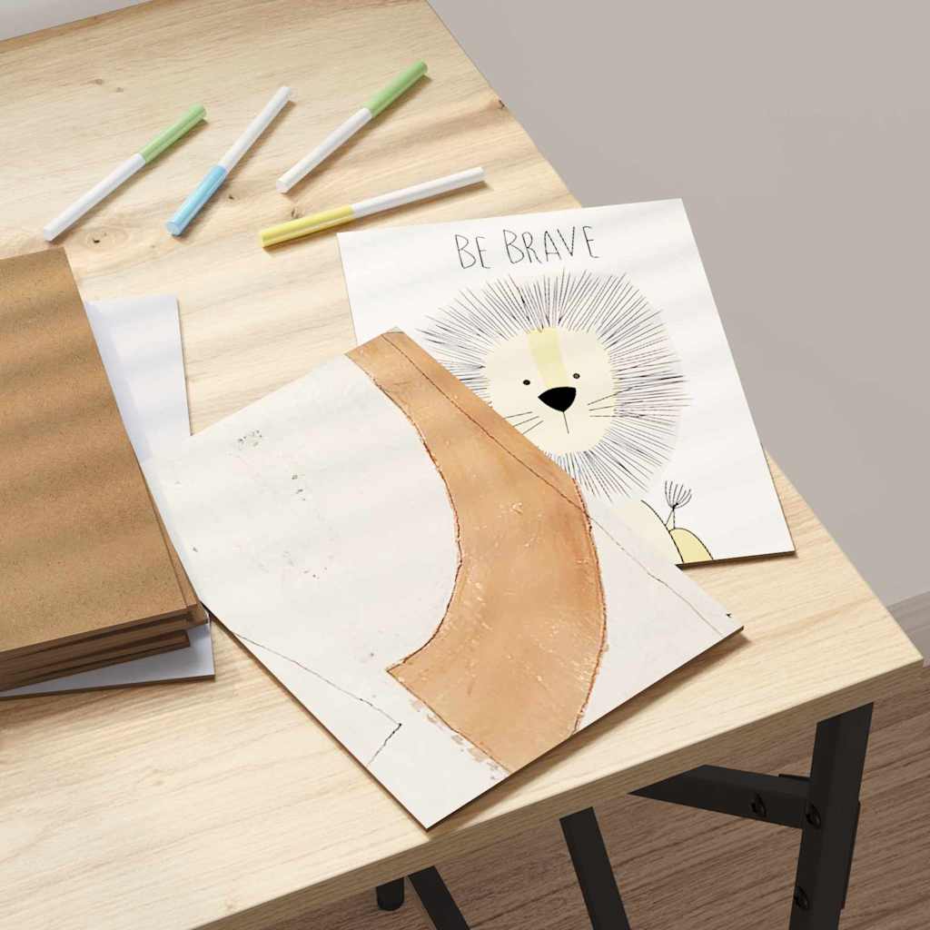 Decor Panels 50 pcs White 15 x 21 x 0.27 cm Engineered Wood