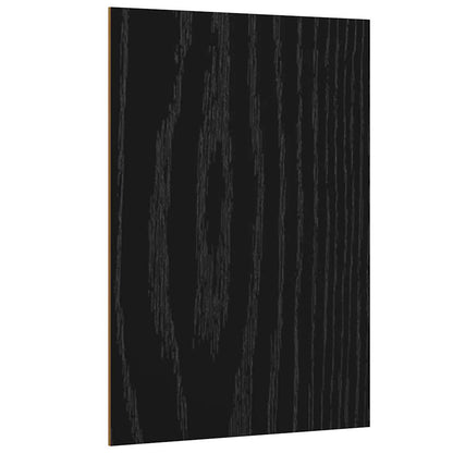 Decor Panels 50 pcs Black Oak 15 x 21 x 0.27 cm Engineered Wood