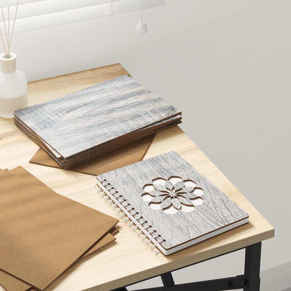 Decor Panels 12 pcs Grey Sonoma 15 x 21 x 0.27 cm