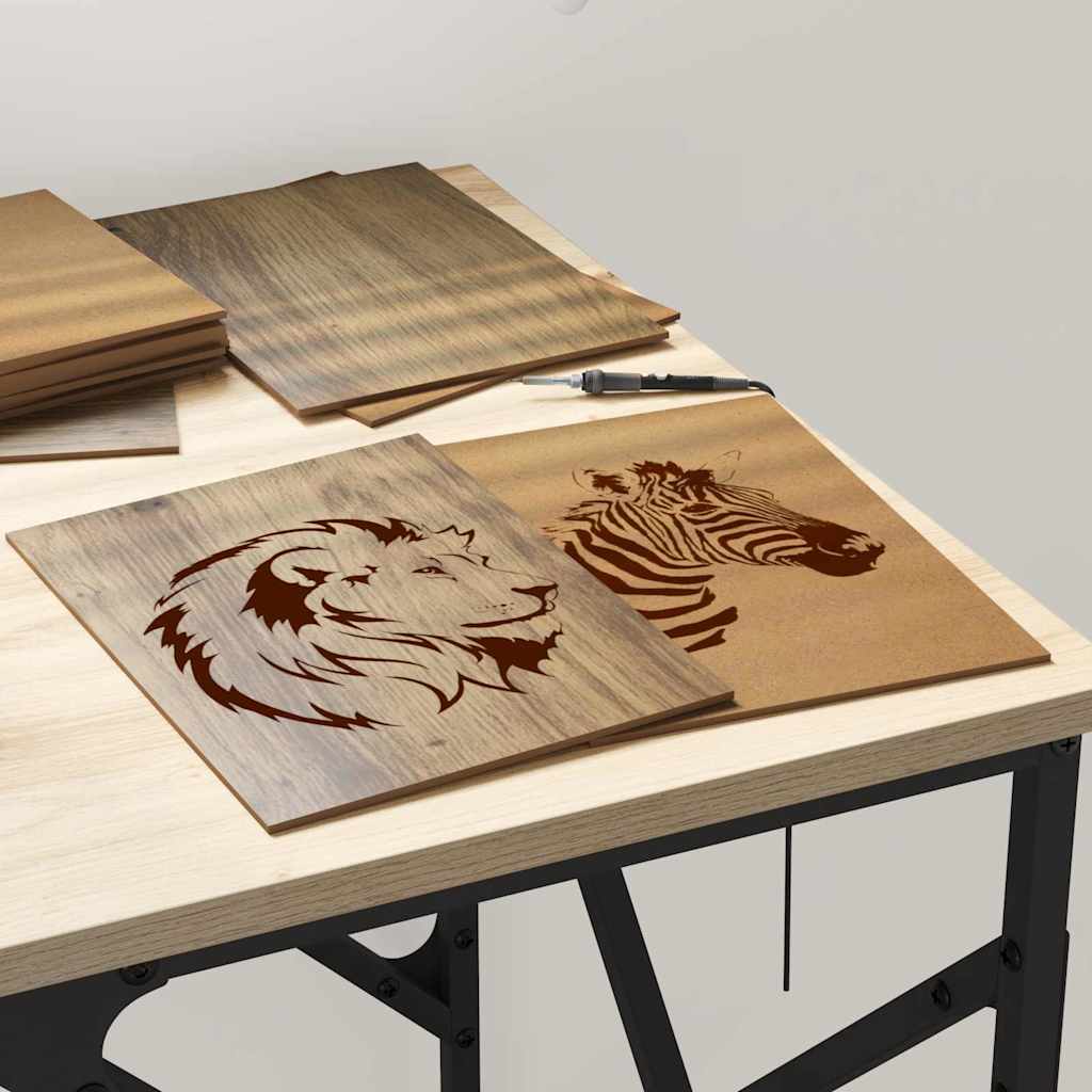Decor Panels 50 pcs Artisan Oak 15 x 21 x 0.27 cm