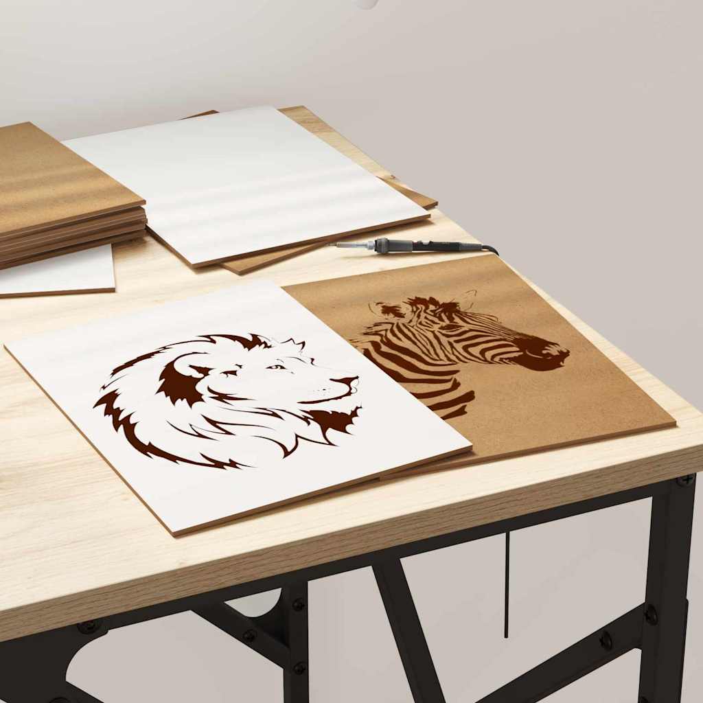 Decor Panels 12 pcs White 21 x 30 x 0.27 cm Engineered Wood