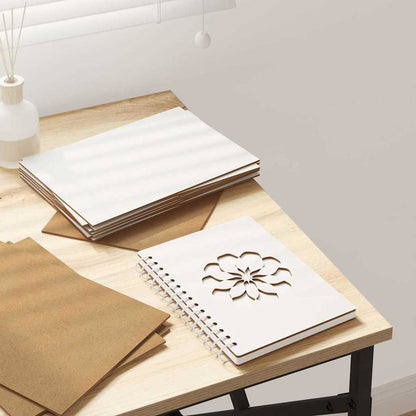 Decor Panels 150 pcs White 21 x 30 x 0.27 cm Engineered Wood