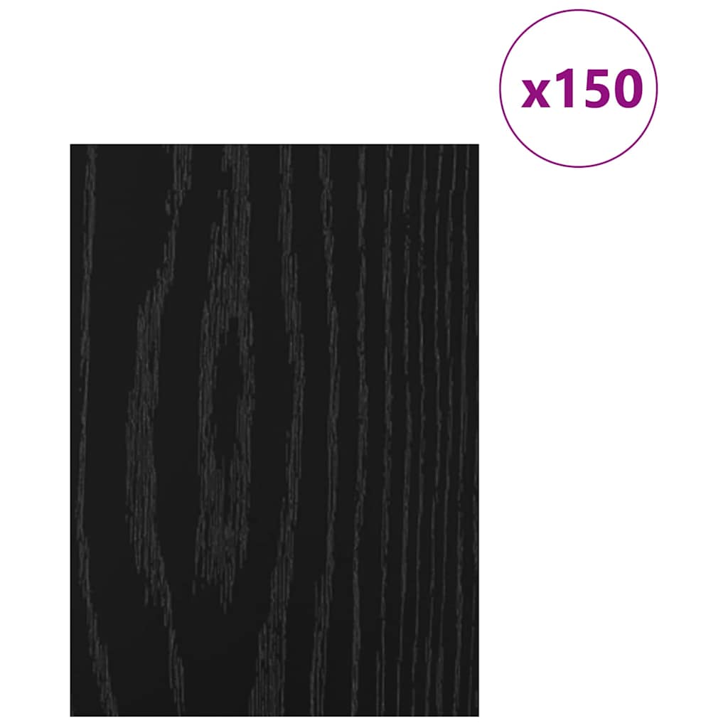 Decor Panels 150 pcs Black Oak 21 x 30 x 0.27 cm