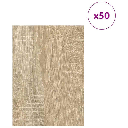 Decor Panels 50 pcs Sonoma Oak 21 x 30 x 0.27 cm