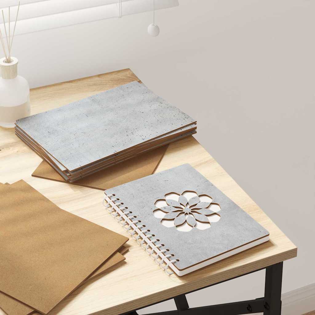 Decor Panels 12 pcs Concrete Grey 21 x 30 x 0.27 cm