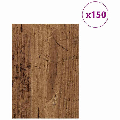 Decor Panels 150 pcs Old Wood 21 x 30 x 0.27 cm Engineered Wood