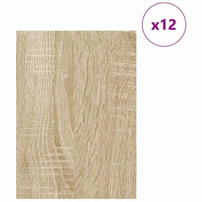Decor Panels 12 pcs Sonoma Oak 30 x 42 x 0.27 cm