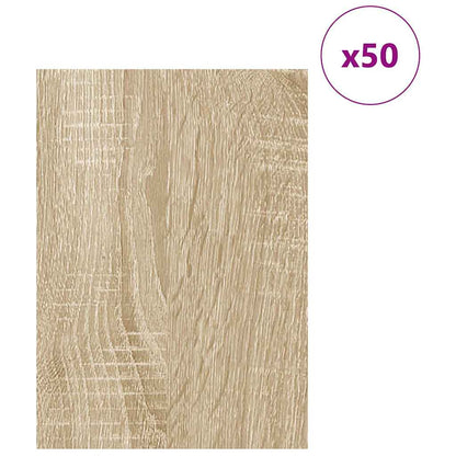 Decor Panels 50 pcs Sonoma Oak 30 x 42 x 0.27 cm