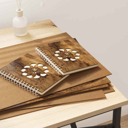 Decor Panels 50 pcs Smoked Oak 30 x 42 x 0.27 cm