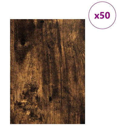Decor Panels 50 pcs Smoked Oak 30 x 42 x 0.27 cm