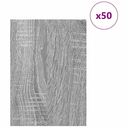 Decor Panels 50 pcs Grey Sonoma 30 x 42 x 0.27 cm
