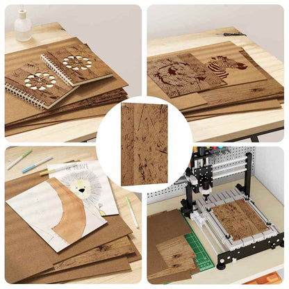 Decor Panels 12 pcs Old Wood 30 x 42 x 0.27 cm Engineered Wood