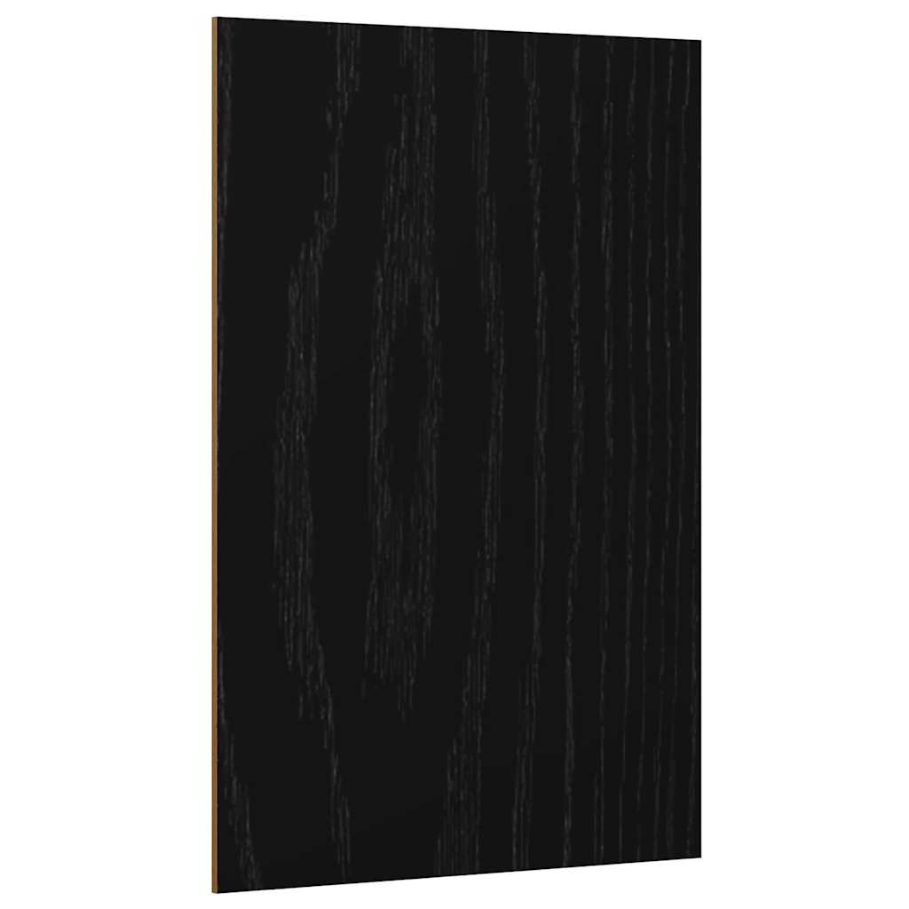 Decor Panels 12 pcs Black Oak 40 x 60 x 0.27 cm Engineered Wood