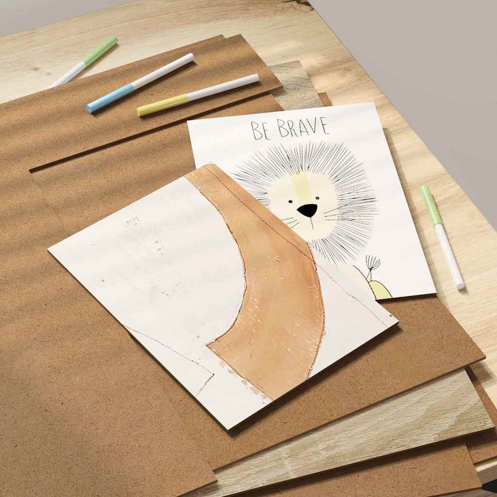 Decor Panels 50 pcs Sonoma Oak 40 x 60 x 0.27 cm