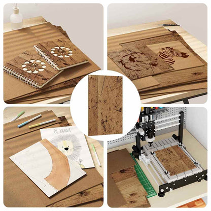 Decor Panels 12 pcs Old Wood 40 x 60 x 0.27 cm Engineered Wood