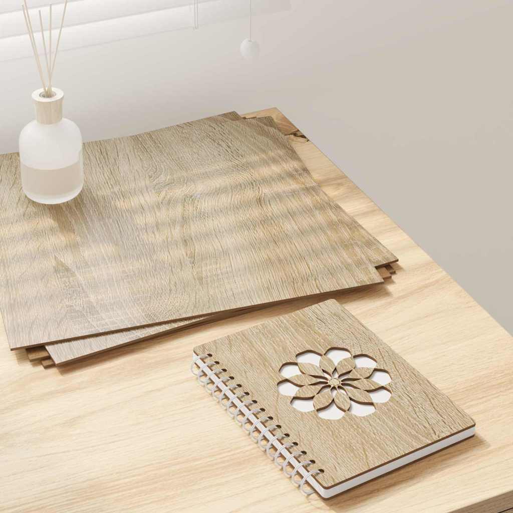 Decor Panels 12 pcs Sonoma Oak 30 x 30 x 0.27 cm
