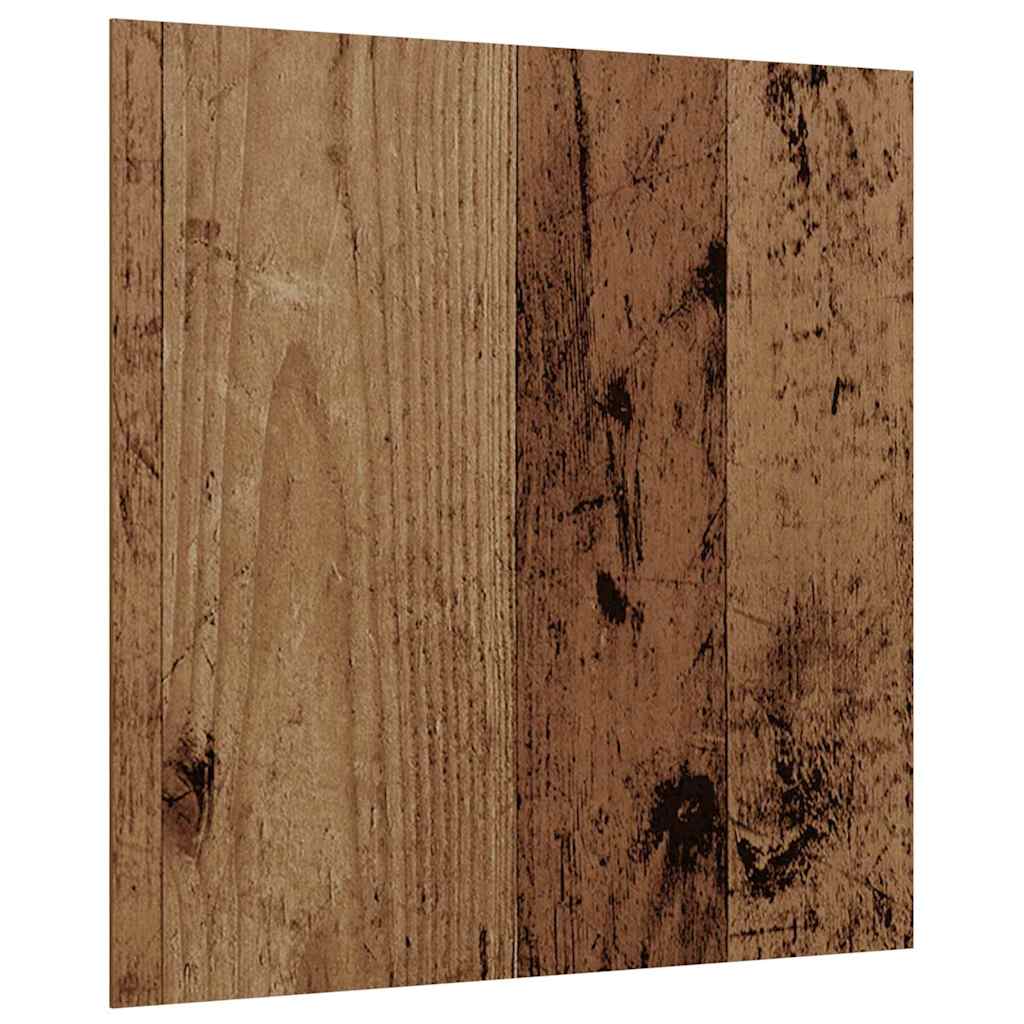 Decor Panels 50 pcs Old Wood 30 x 30 x 0.27 cm Engineered Wood