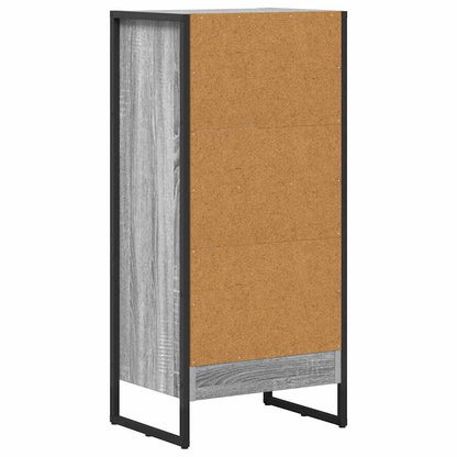 Book Cabinet Grey Sonoma 40 x 30 x 86.5 cm Engineered Wood