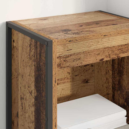 Book Cabinet Old Wood 40 x 30 x 86.5 cm Engineered Wood