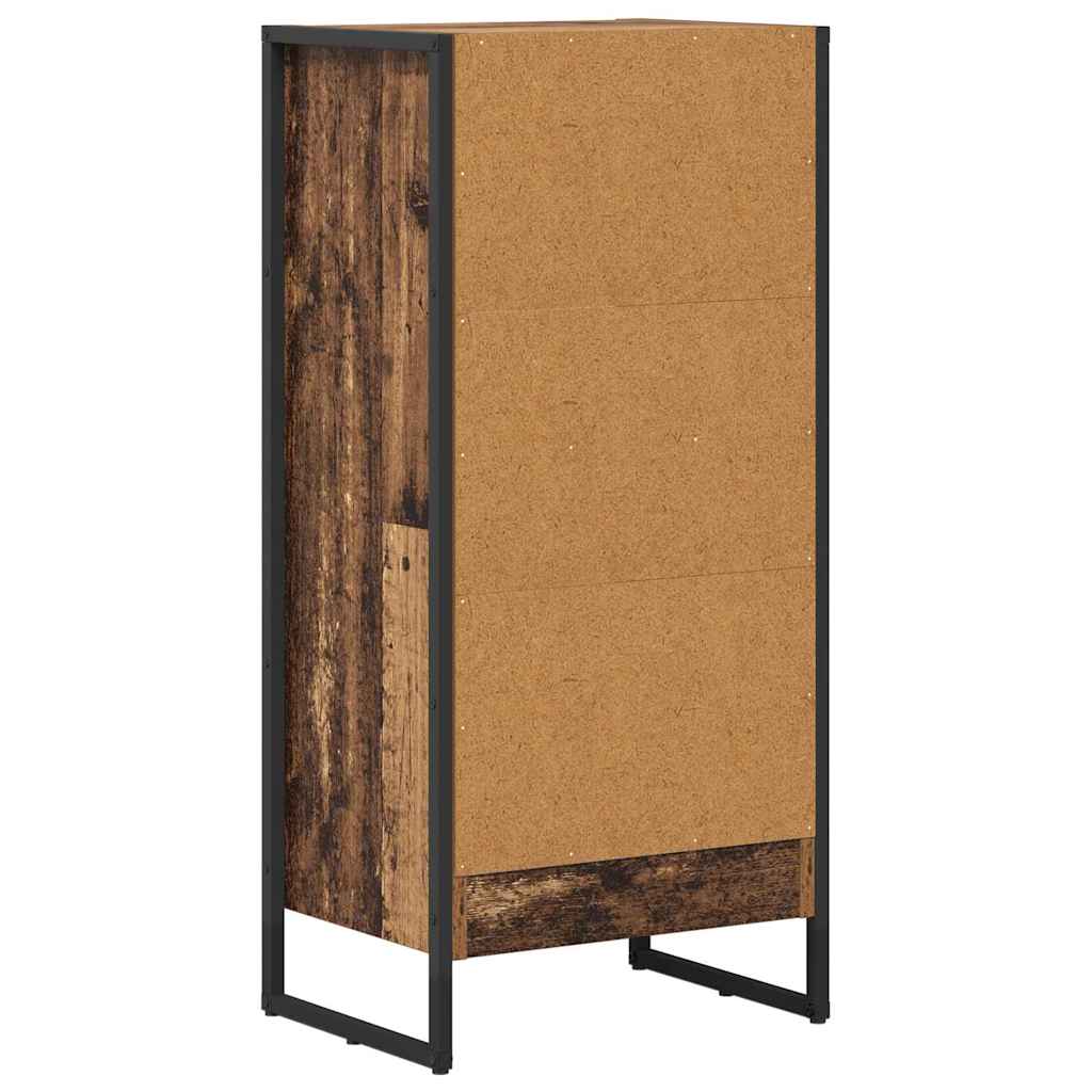 Book Cabinet Old Wood 40 x 30 x 86.5 cm Engineered Wood