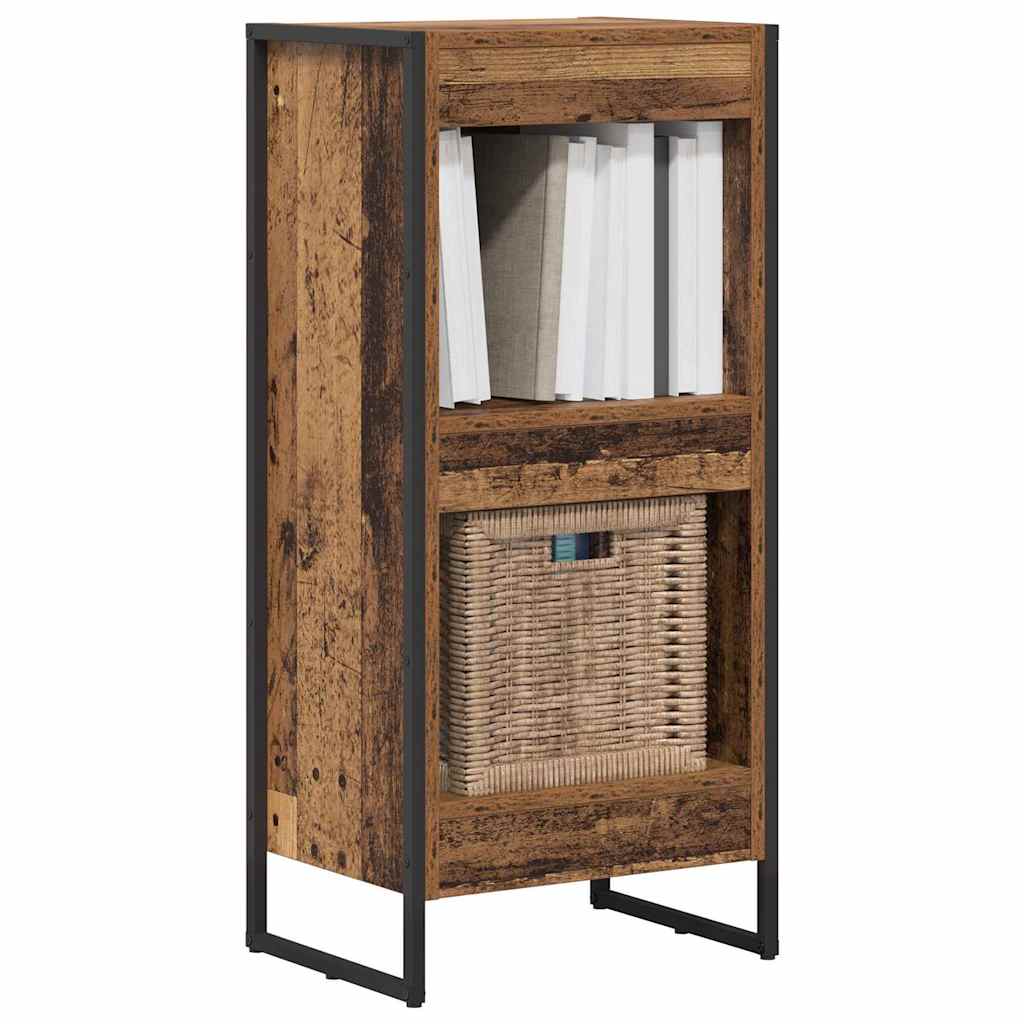 Book Cabinet Old Wood 40 x 30 x 86.5 cm Engineered Wood