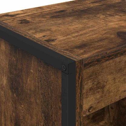 Book Cabinet Smoke Oak 40 x 30 x 121 cm Engineered Wood