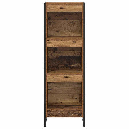 Book Cabinet Old Wood 40 x 30 x 121 cm Engineered Wood