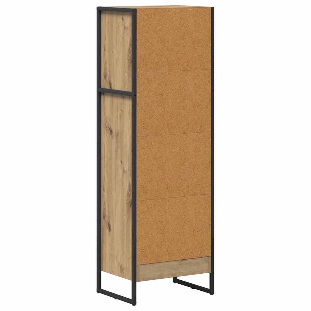 Book Cabinet 40 x 30 x 121 cm Engineered Wood Artisian Oak