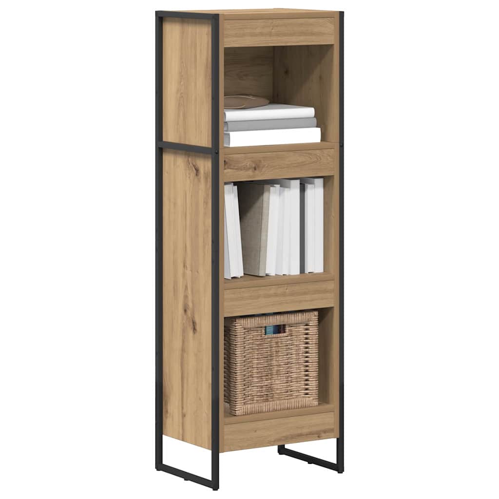 Book Cabinet 40 x 30 x 121 cm Engineered Wood Artisian Oak