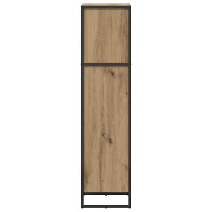 Book Cabinet 40 x 30 x 121 cm Engineered Wood Artisian Oak