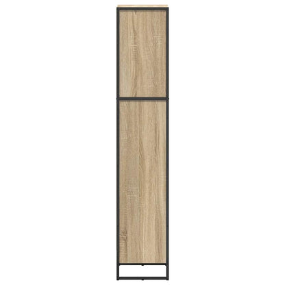 Book Cabinet Sonoma 40 x 30 x 155 cm Engineered Wood