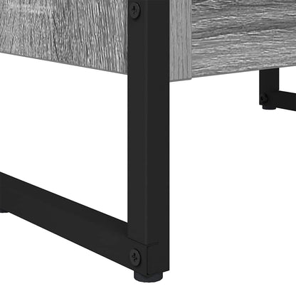 Book Cabinet Grey Sonoma 40 x 30 x 155 cm Engineered Wood