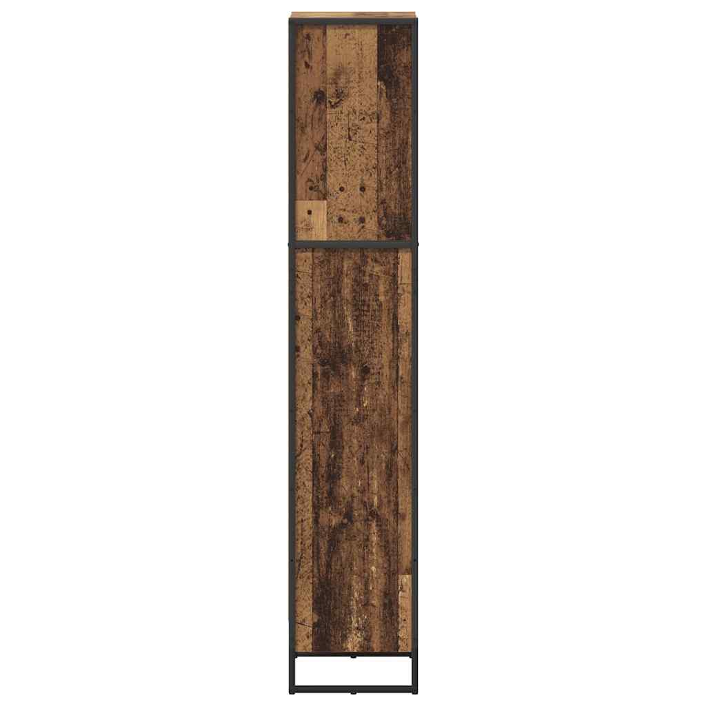 Book Cabinet Old Wood 40 x 30 x 155 cm Engineered Wood