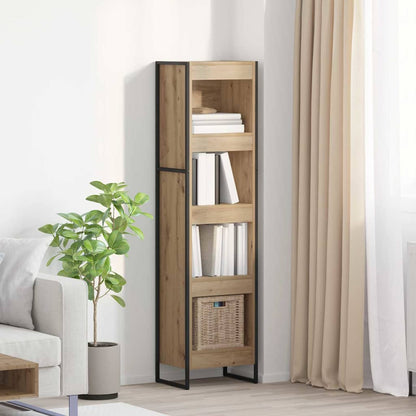 Book Cabinet 40 x 30 x 155 cm Engineered Wood Artisian Oak