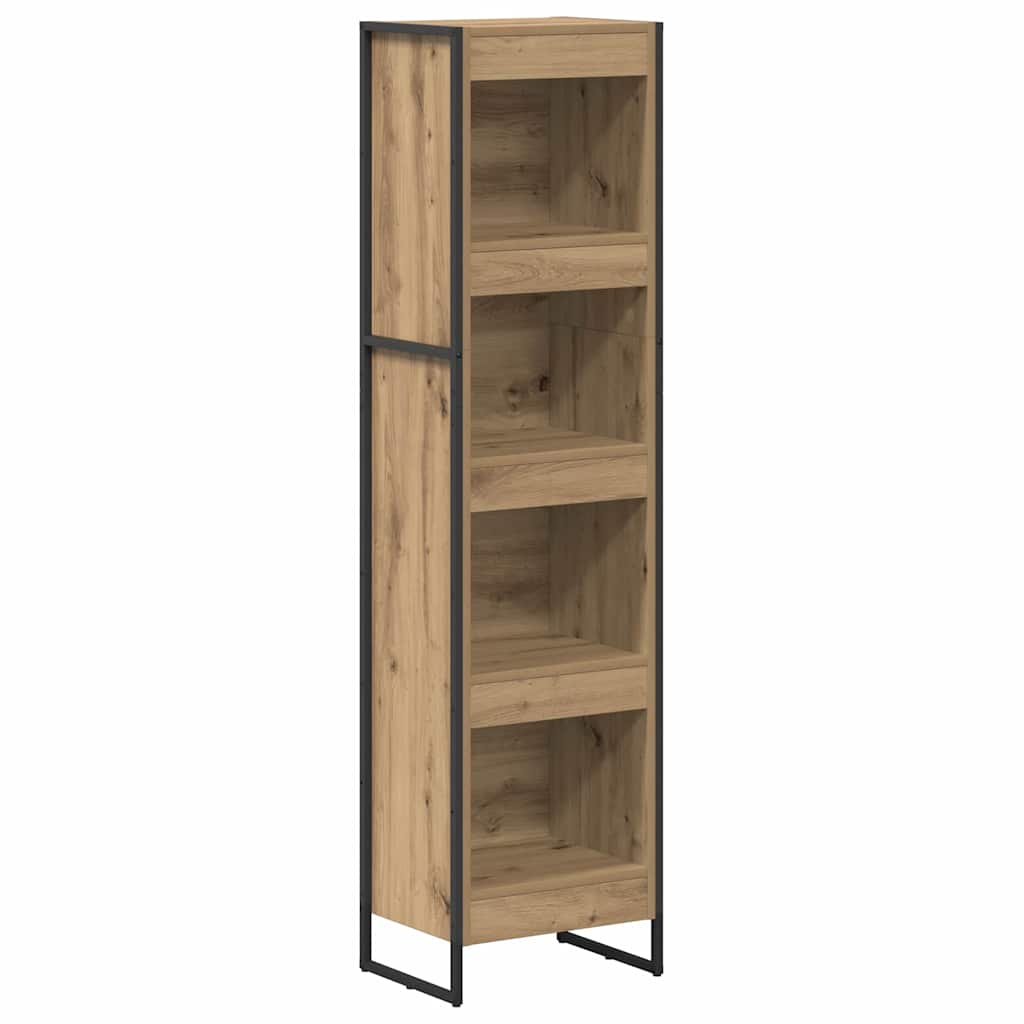Book Cabinet 40 x 30 x 155 cm Engineered Wood Artisian Oak