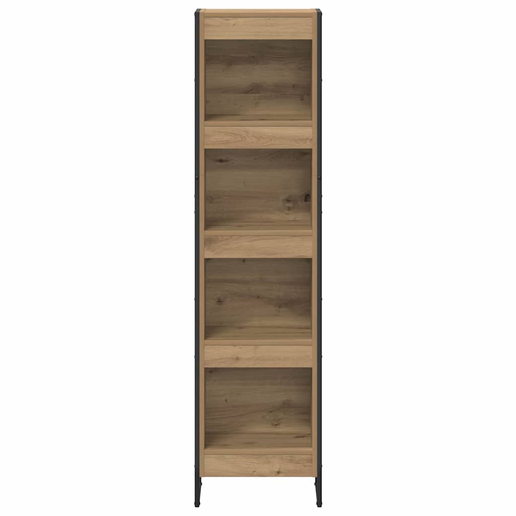 Book Cabinet 40 x 30 x 155 cm Engineered Wood Artisian Oak