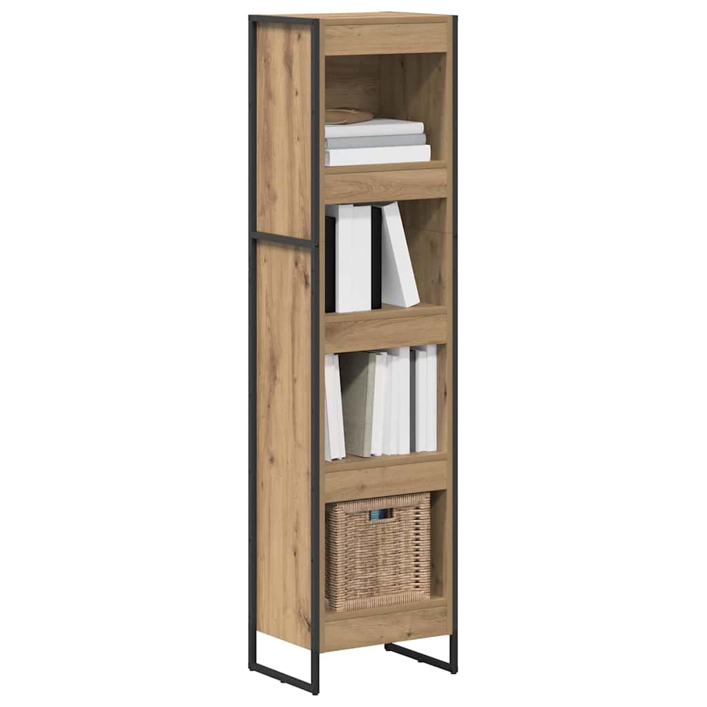 Book Cabinet 40 x 30 x 155 cm Engineered Wood Artisian Oak