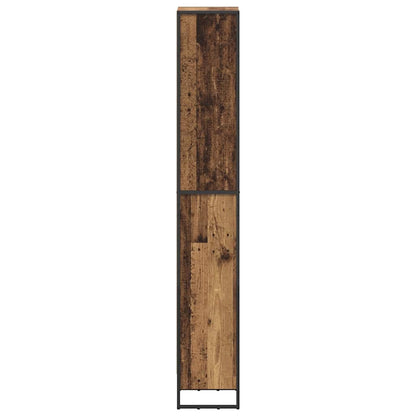 Book Cabinet Old Wood 40 x 30 x 189.5 cm Engineered Wood