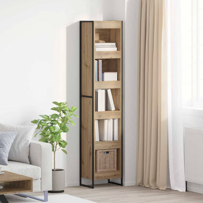 Book Cabinet 40 x 30 x 189.5 cm Engineered Wood Artisian Oak