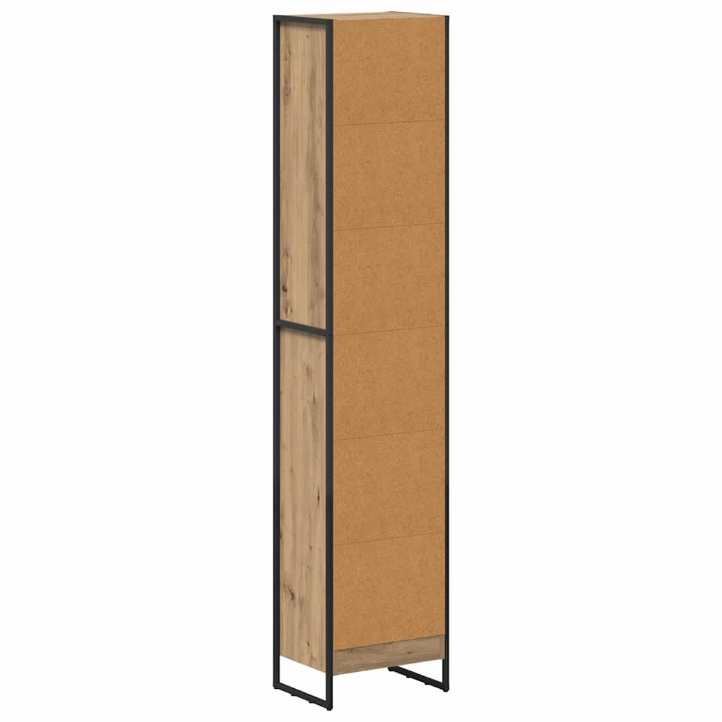 Book Cabinet 40 x 30 x 189.5 cm Engineered Wood Artisian Oak