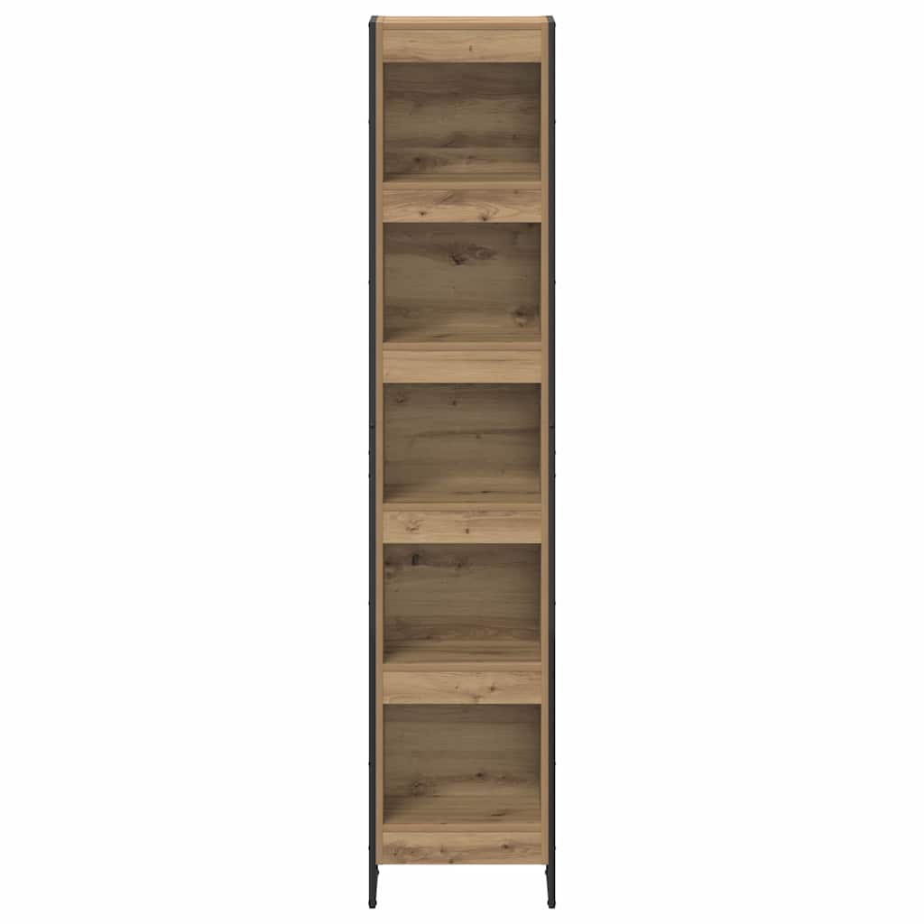 Book Cabinet 40 x 30 x 189.5 cm Engineered Wood Artisian Oak