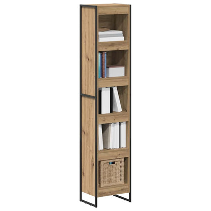 Book Cabinet 40 x 30 x 189.5 cm Engineered Wood Artisian Oak