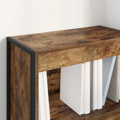 Book Cabinet Smoke Oak 60 x 30 x 86.5 cm Engineered Wood